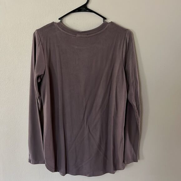 Matty M Women's Long Sleeve Crew Neck Tunic Top S - Picture 4 of 9